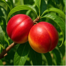 Нектарин колоновидний ‘Містер Персі’|Prunus persica var. nucipersica ‘Mr. Percy’|Нектарин колоновидный ‘Мистер Перси’