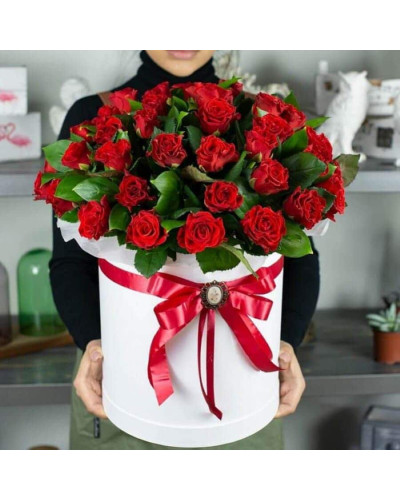Троянда чайно-гібридна Ель Торо (червона) | Hybrid tea rose El Toro (red) | Роза чайно-гибридная Эль Торо (красная)