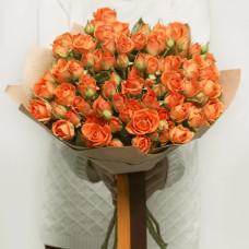 Троянда ’Оранж Бейбі’|Rosa ’Orange Baby’|Роза ’Оранж Бейби’