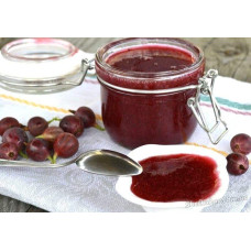 Аґрус Грушенька (середньопізній) | Ribes uva-crispa Grushenka | Крыжовник Грушенька (среднепоздний)