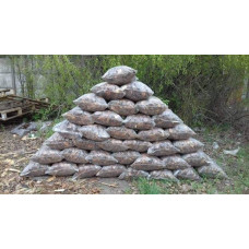 Кора 1-2 см, мішок 50 л