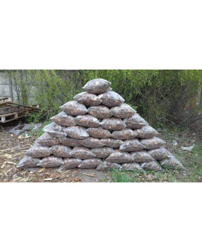 Кора 1-2 см, мішок 50 л